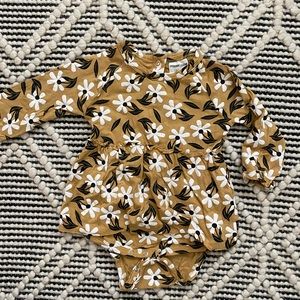 SPEARMINTLOVE Long Sleeve ruffle bodysuit